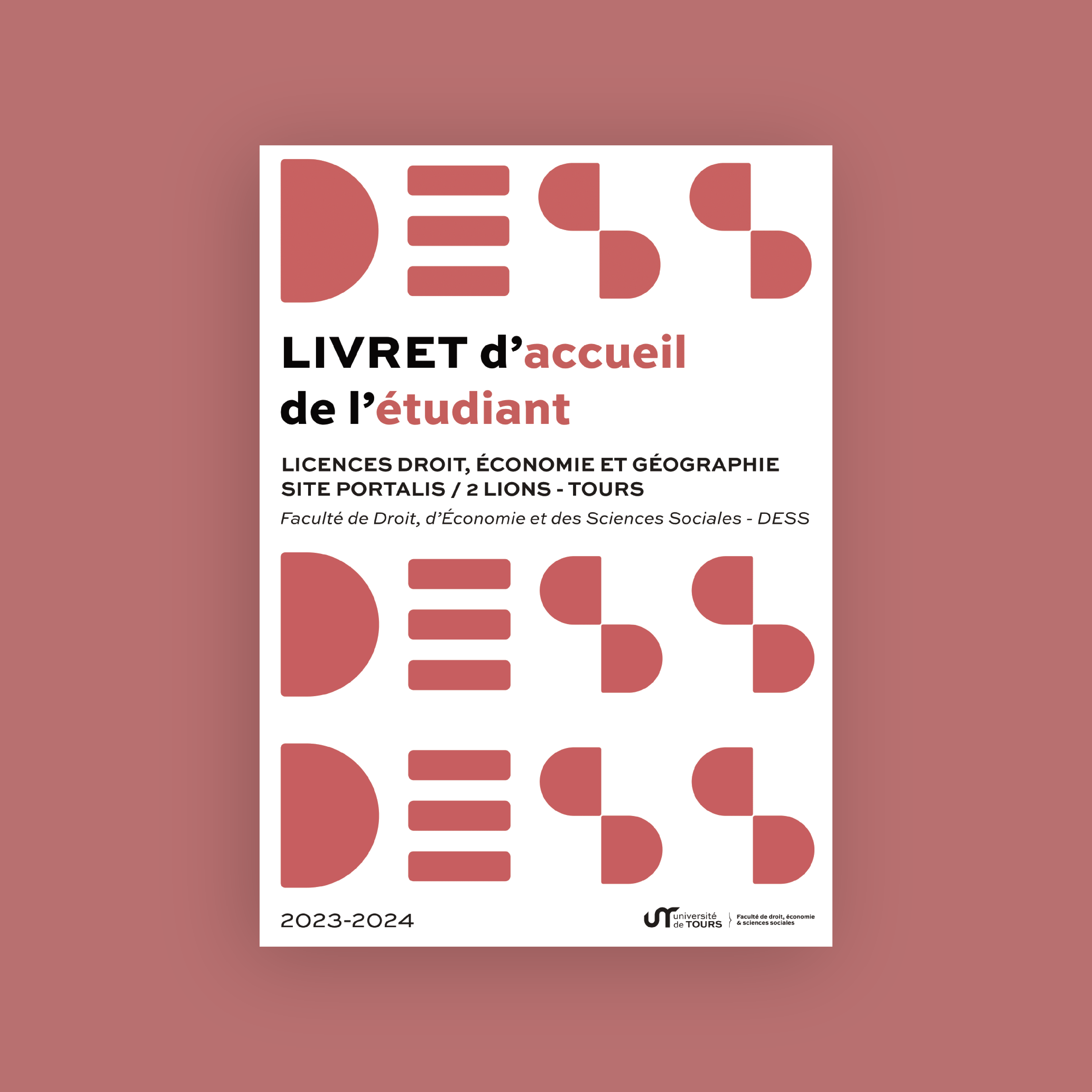 livret d'accueil de l'étudiant faculté de droit à Tours